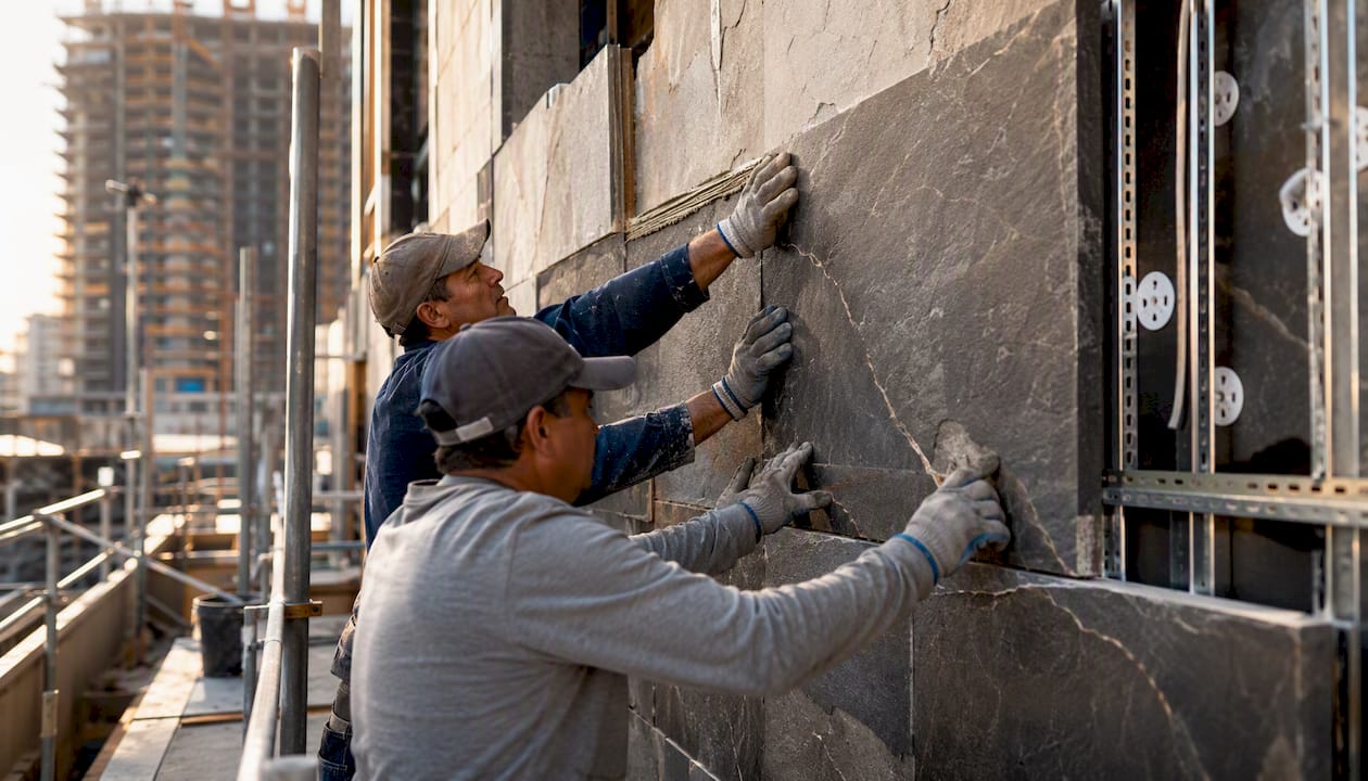 1785814611501_Stone-facade-installation-on-luxury-home-exterior Stone facade installation on luxury home exterior