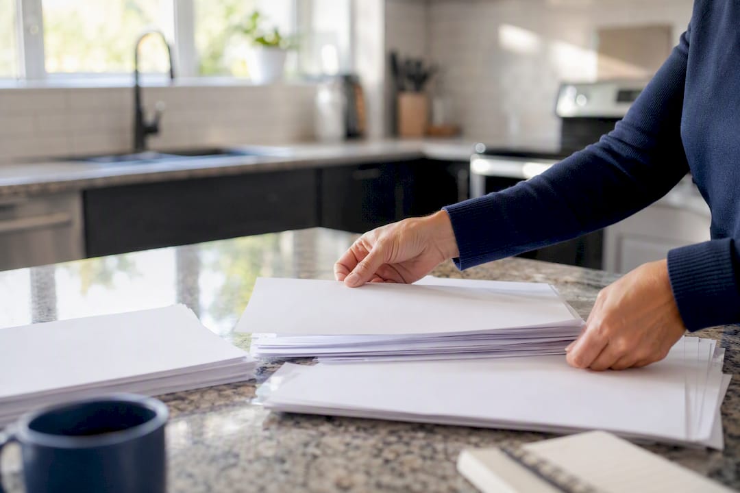 1787448804872_Hands-preparing-real-estate-loan-papers Hands preparing real estate loan papers