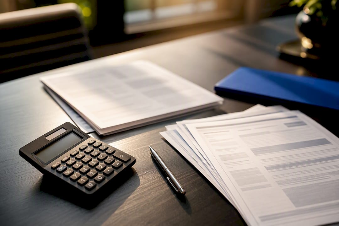 1790056040864_Loan-closing-documents-beside-a-calculator Loan closing documents beside a calculator