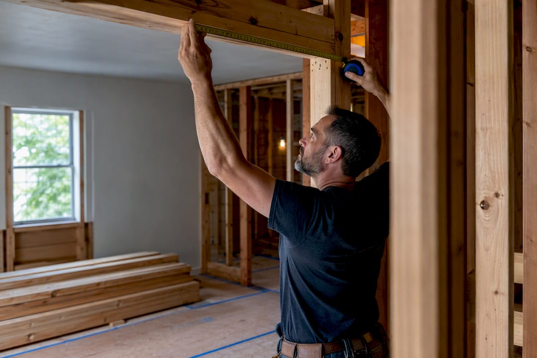 1790314799726_Contractor-measuring-a-residential-renovation Contractor measuring a residential renovation