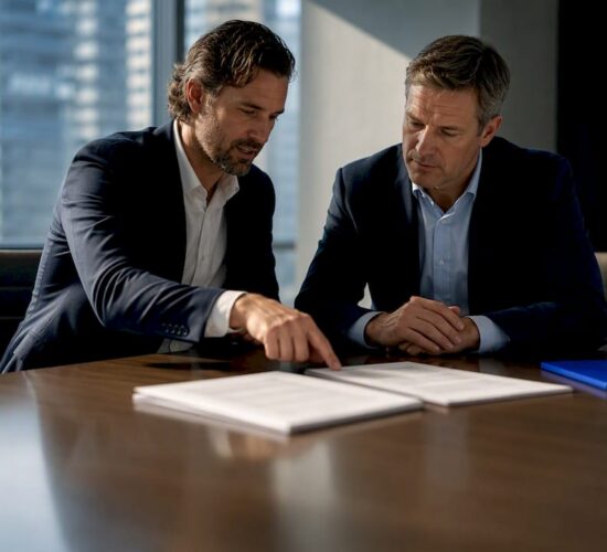 Sponsor and lender comparing financing structures