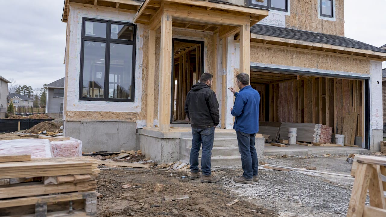 1791259885127_Developer-and-lender-reviewing-unfinished-home Developer and lender reviewing unfinished home